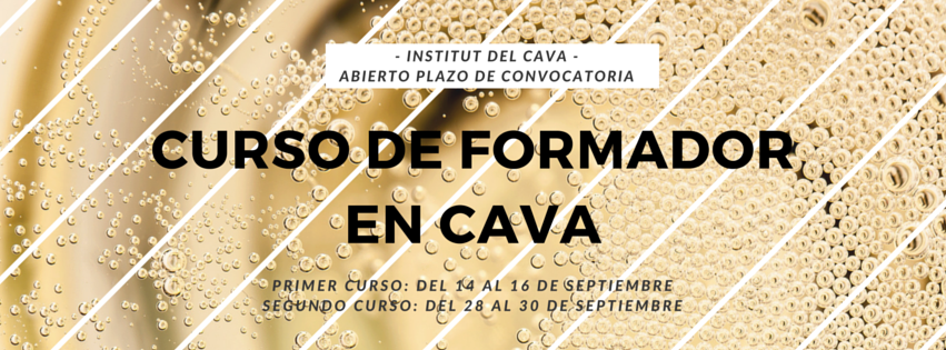 Abierta Convocatoria Cursos Formador en Cava