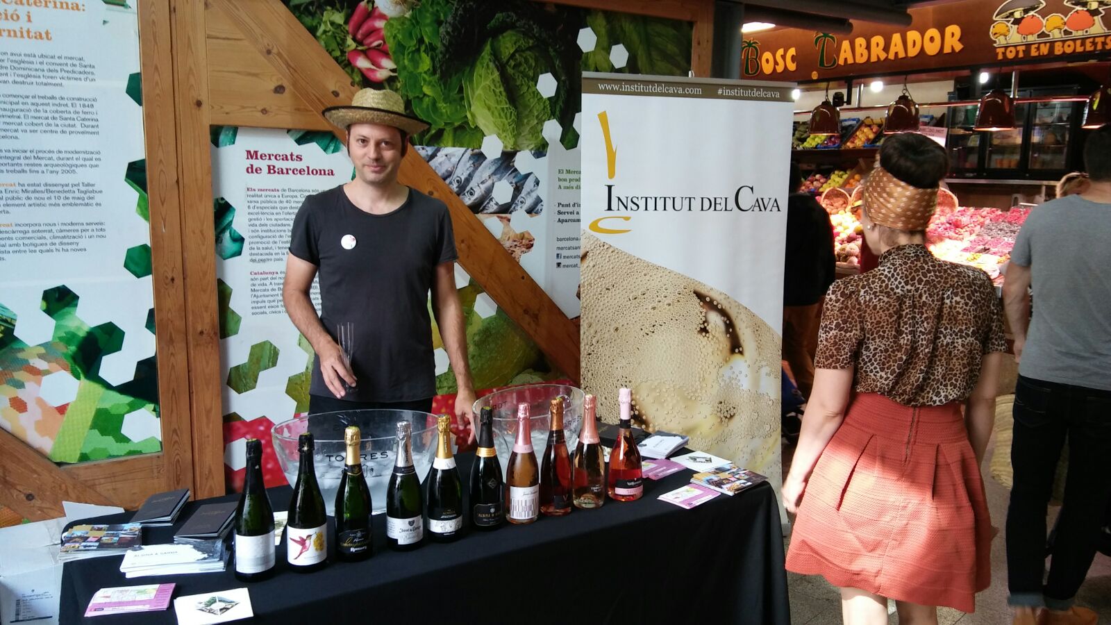 El Cava, presente en los mercados de Barcelona