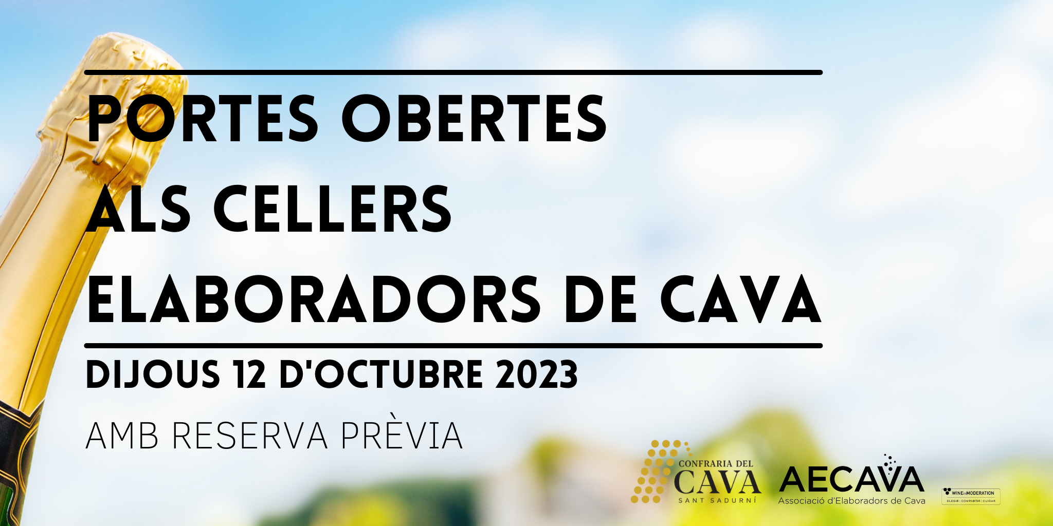 Torna la Jornada de Portes Obertes als cellers elaboradors de Cava