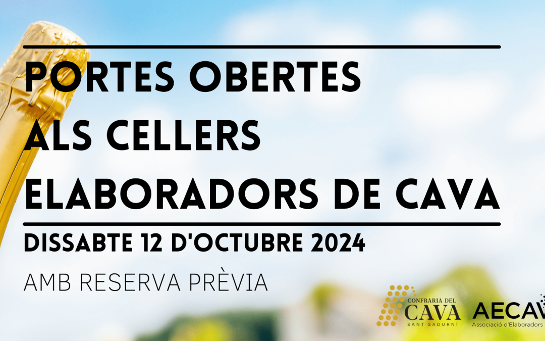 Jornada de Portes Obertes als cellers elaboradors de Cava