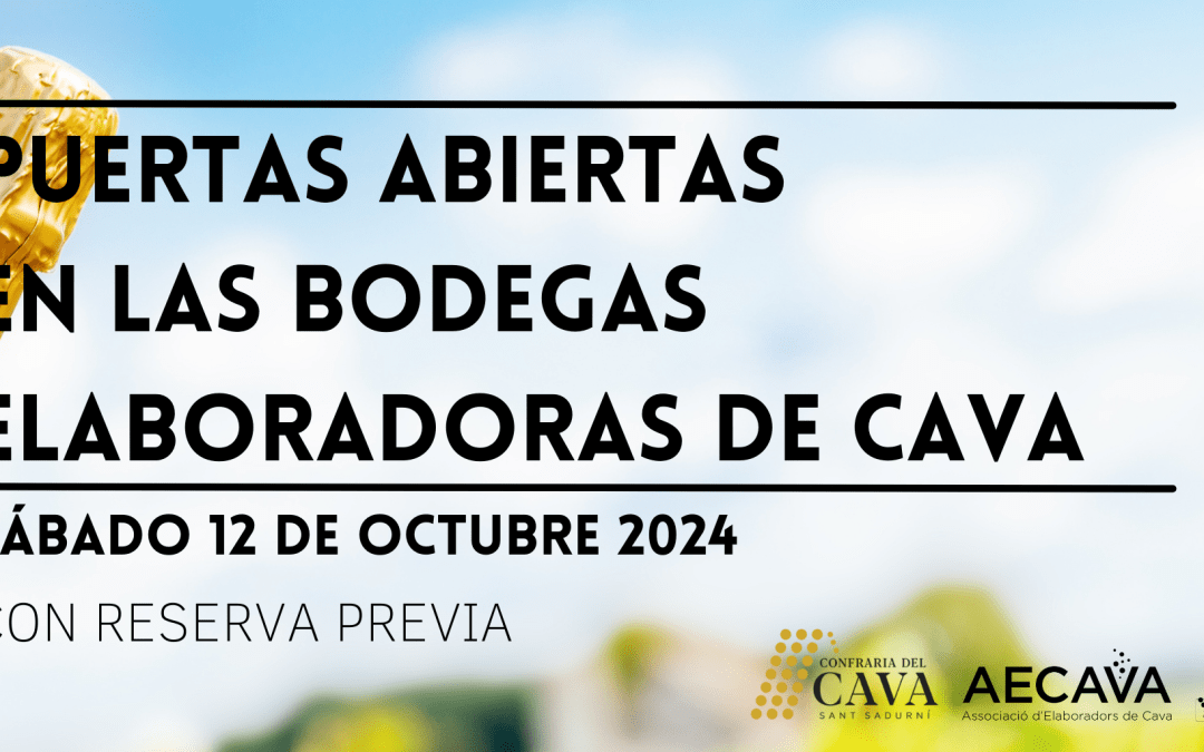 Jornada de Puertas Abiertas en las bodegas elaboradoras de Cava